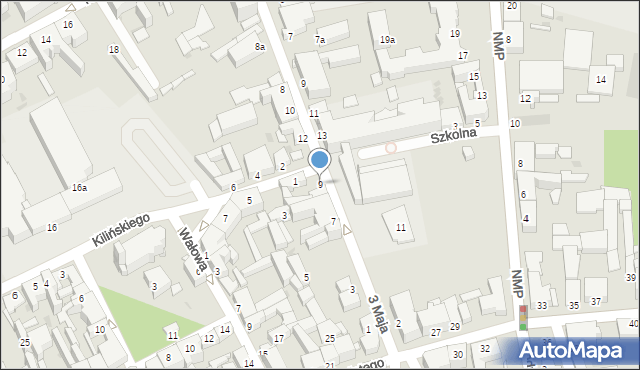 Inowrocław, 3 Maja, 9, mapa Inowrocławia