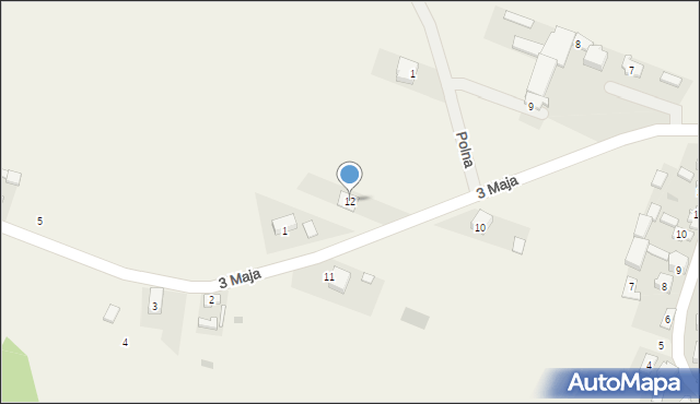 Iwanowice, 3 Maja, 12, mapa Iwanowice