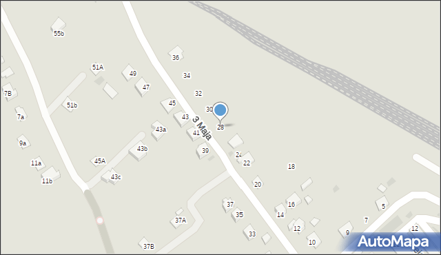 Jedlicze, 3 Maja, 28, mapa Jedlicze