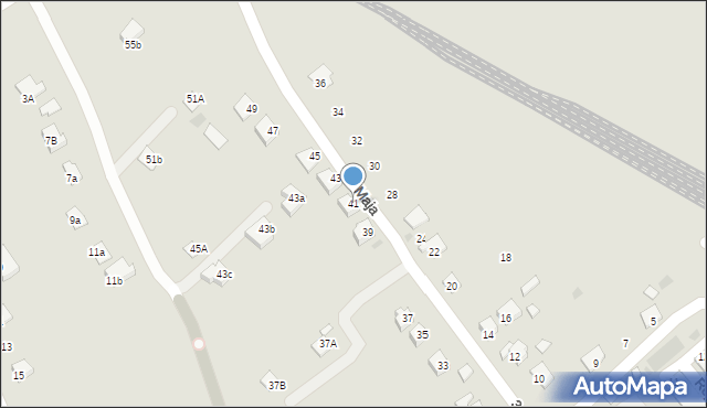 Jedlicze, 3 Maja, 41, mapa Jedlicze