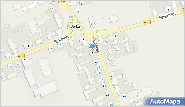 Jerka, 3 Maja, 2, mapa Jerka