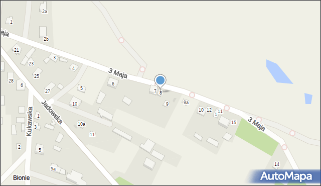 Kamieńczyk, 3 Maja, 8, mapa Kamieńczyk