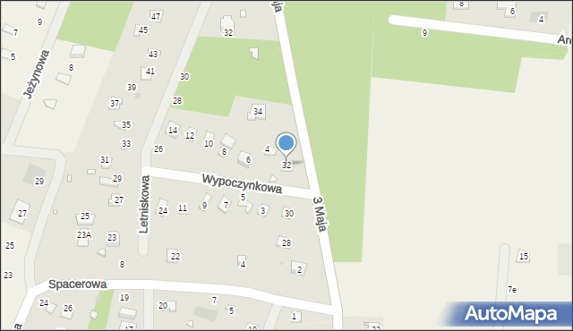 Kazimierz, 3 Maja, 32, mapa Kazimierz