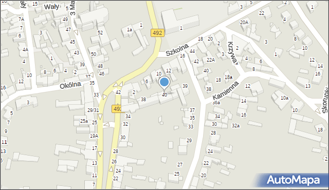 Kłobuck, 3 Maja, 40, mapa Kłobuck
