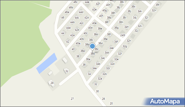 Kłodawa, 3 Maja, 36b, mapa Kłodawa