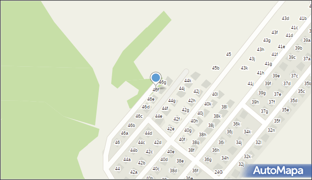 Kłodawa, 3 Maja, 46f, mapa Kłodawa