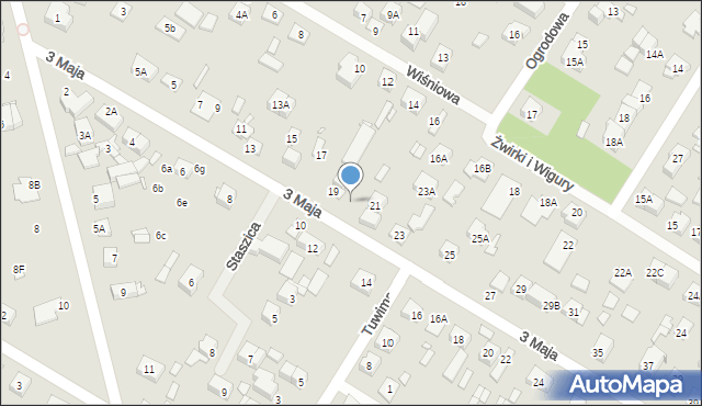 Kobyłka, 3 Maja, 19A, mapa Kobyłka