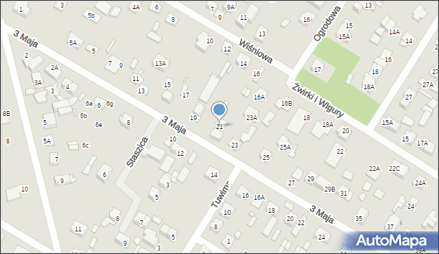 Kobyłka, 3 Maja, 21, mapa Kobyłka