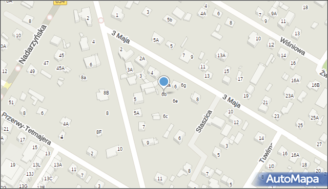 Kobyłka, 3 Maja, 6b, mapa Kobyłka