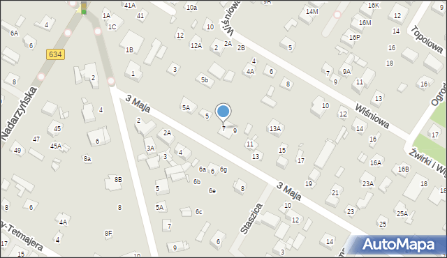 Kobyłka, 3 Maja, 7, mapa Kobyłka