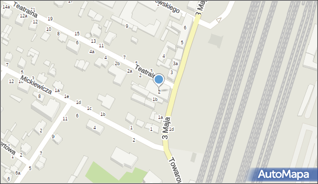 Koluszki, 3 Maja, 2, mapa Koluszki