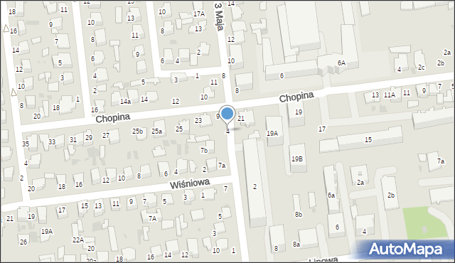Lubartów, 3 Maja, 4, mapa Lubartów