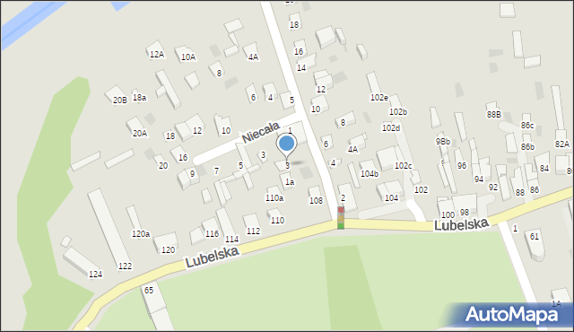 Międzyrzec Podlaski, 3 Maja, 3, mapa Międzyrzec Podlaski