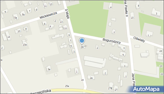 Morzyczyn, 3 Maja, 2b, mapa Morzyczyn