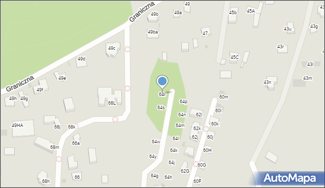 Mysłowice, 3 Maja, 64r, mapa Mysłowice