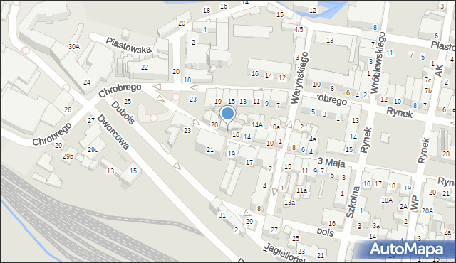 Namysłów, 3 Maja, 18, mapa Namysłów