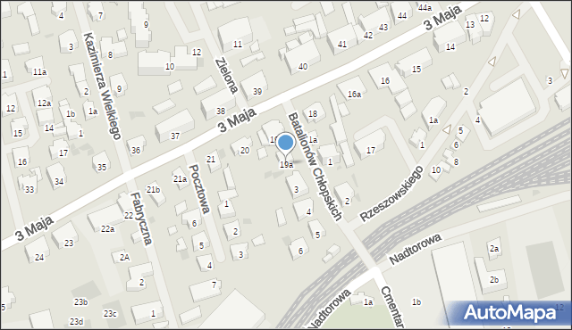 Nowogard, 3 Maja, 19a, mapa Nowogard