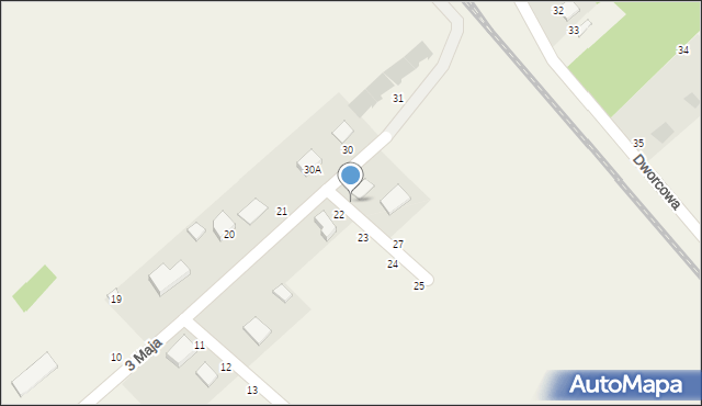 Panki, 3 Maja, 29, mapa Panki