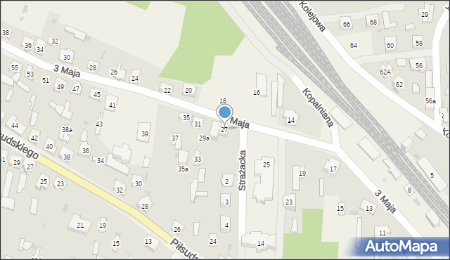 Poraj, 3 Maja, 27, mapa Poraj