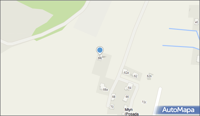 Posada Górna, 3 Maja, 68c, mapa Posada Górna