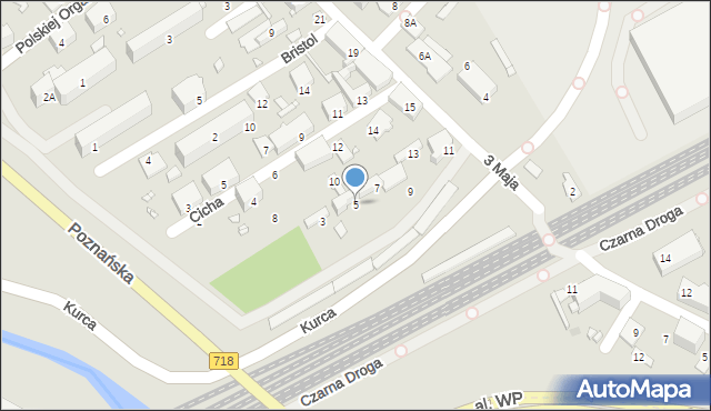 Pruszków, 3 Maja, 5, mapa Pruszków