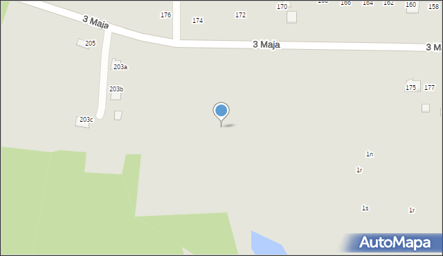 Przecław, 3 Maja, 189b, mapa Przecław