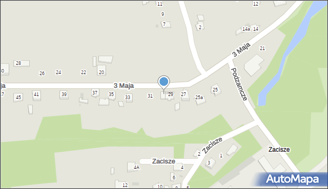 Przecław, 3 Maja, 29A, mapa Przecław
