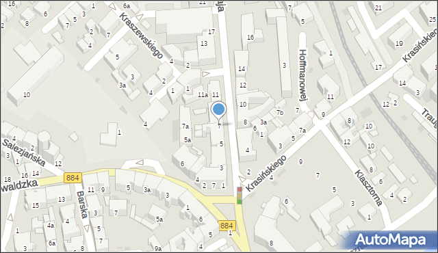 Przemyśl, 3 Maja, 7, mapa Przemyśla