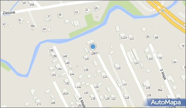 Ropczyce, 3 Maja, 126, mapa Ropczyce