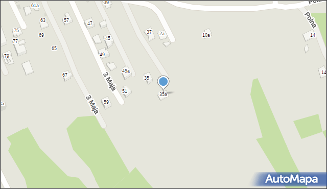 Ropczyce, 3 Maja, 35a, mapa Ropczyce