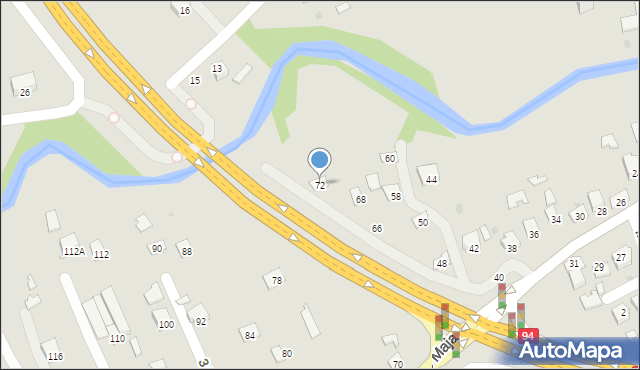 Ropczyce, 3 Maja, 72, mapa Ropczyce