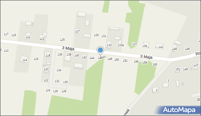 Siedlec Duży, 3 Maja, 146, mapa Siedlec Duży