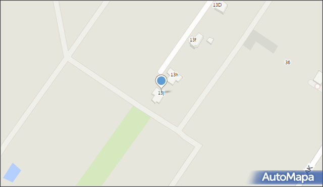 Sieradz, 3 Maja, 13j, mapa Sieradz