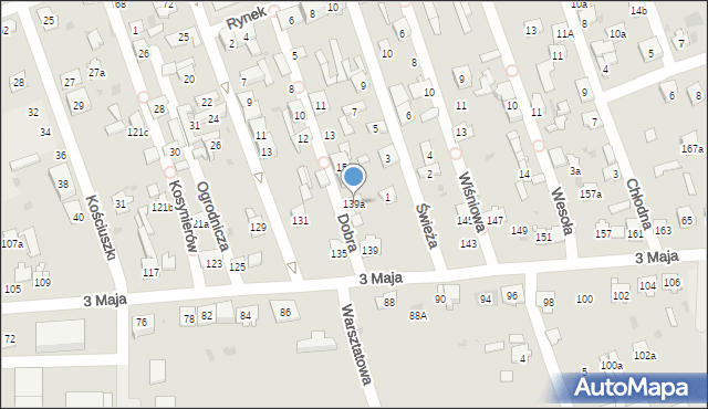 Skarżysko-Kamienna, 3 Maja, 139a, mapa Skarżysko-Kamienna