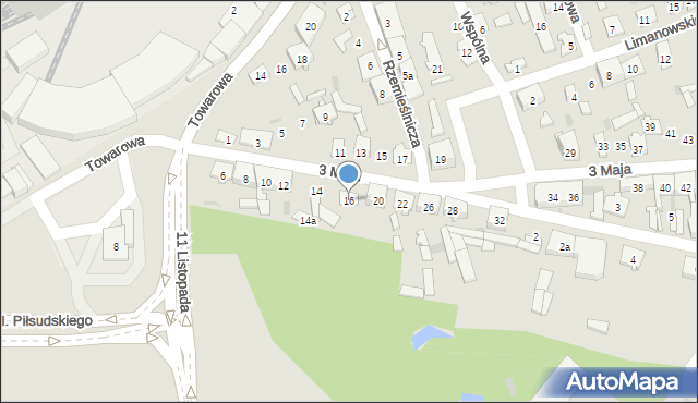 Skarżysko-Kamienna, 3 Maja, 16, mapa Skarżysko-Kamienna
