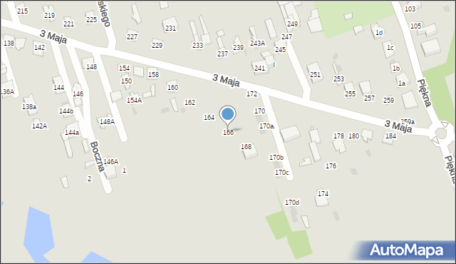 Skarżysko-Kamienna, 3 Maja, 166, mapa Skarżysko-Kamienna