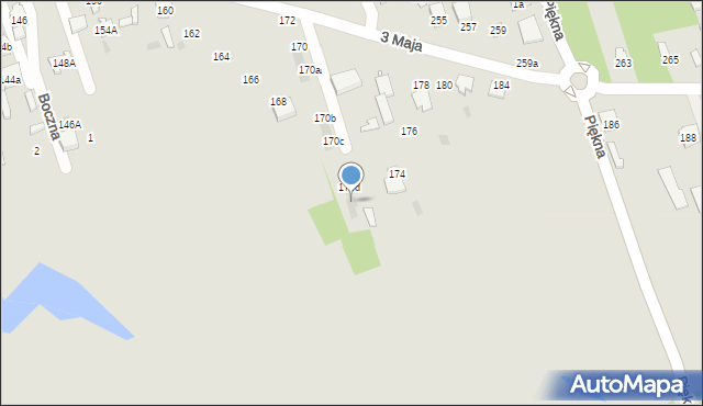 Skarżysko-Kamienna, 3 Maja, 170e, mapa Skarżysko-Kamienna