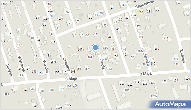 Skarżysko-Kamienna, 3 Maja, 171, mapa Skarżysko-Kamienna
