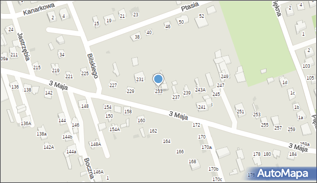 Skarżysko-Kamienna, 3 Maja, 233, mapa Skarżysko-Kamienna