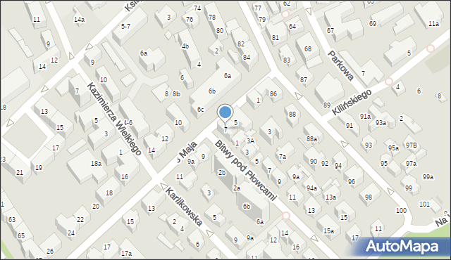 Sopot, 3 Maja, 7, mapa Sopotu