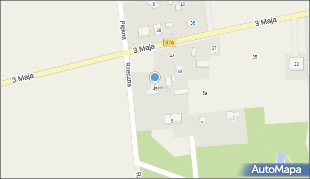 Suchodół, 3 Maja, 45, mapa Suchodół