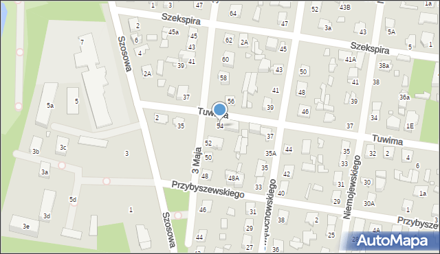 Sulejówek, 3 Maja, 54, mapa Sulejówek