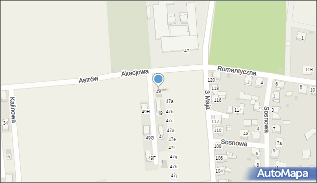 Świerklaniec, 3 Maja, 49, mapa Świerklaniec