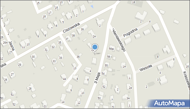 Szprotawa, 3 Maja, 3, mapa Szprotawa