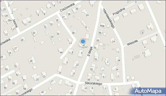 Szprotawa, 3 Maja, 5, mapa Szprotawa