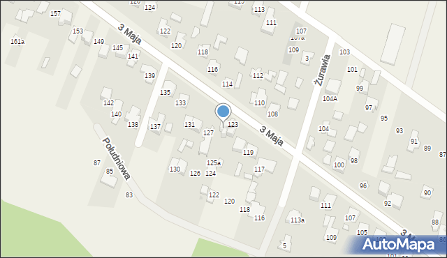 Truskaw, 3 Maja, 125, mapa Truskaw