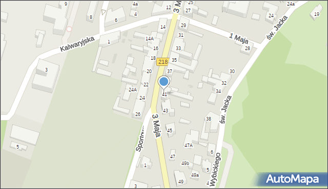 Wejherowo, 3 Maja, 41, mapa Wejherowo