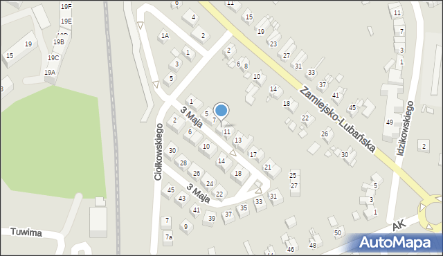 Zgorzelec, 3 Maja, 9, mapa Zgorzelec