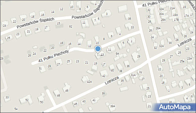 Suwałki, 41 Pułku Piechoty, 15, mapa Suwałk