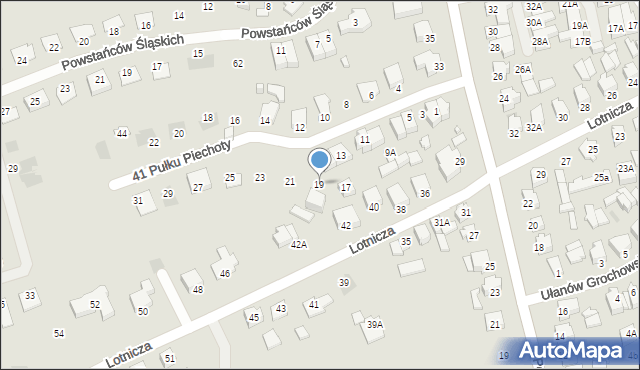 Suwałki, 41 Pułku Piechoty, 19, mapa Suwałk